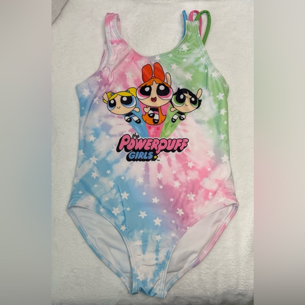 Powerpuff Girls Tie-Dye Bathing Suit